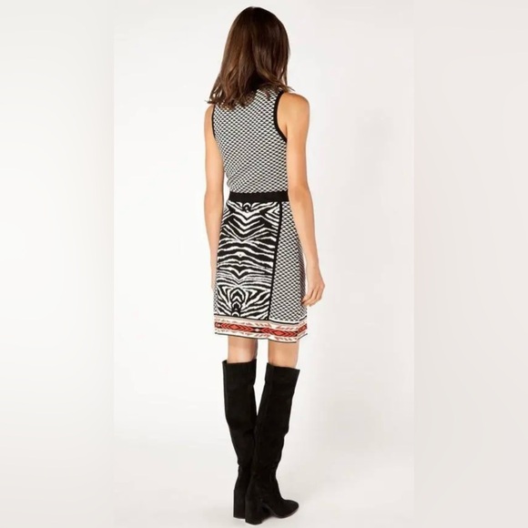 Hale Bob Ledi Jacquard Knit Dress Size Small NWT - Picture 3 of 7